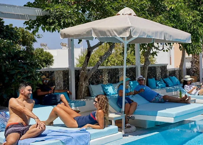 蓝色海洋酒店 2* Kamári